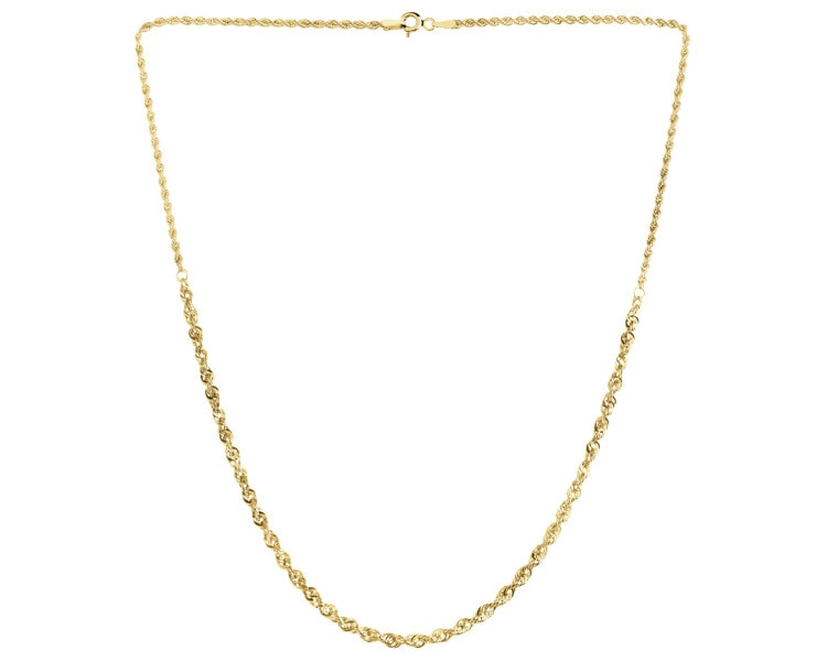 Złoty naszyjnik - kordel