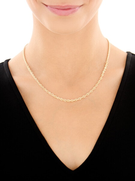 Złoty naszyjnik - kordel