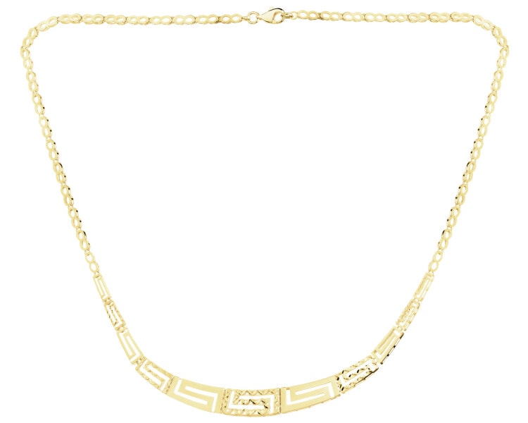 9 K Yellow Gold Necklace
