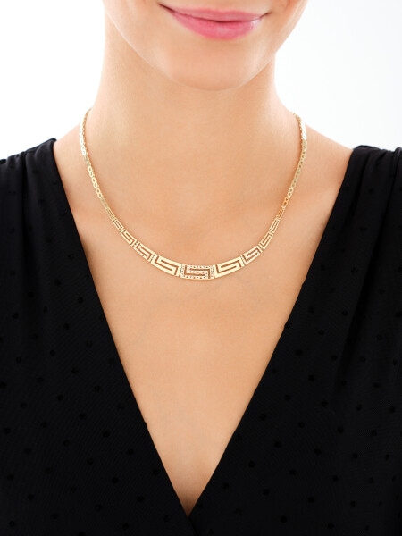 9 K Yellow Gold Necklace