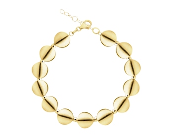 Zlatý náramek - kuličky