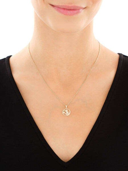 Zlatý přívěsek - Vodnář