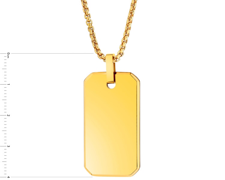 Naszyjnik ze stali szlachetnej