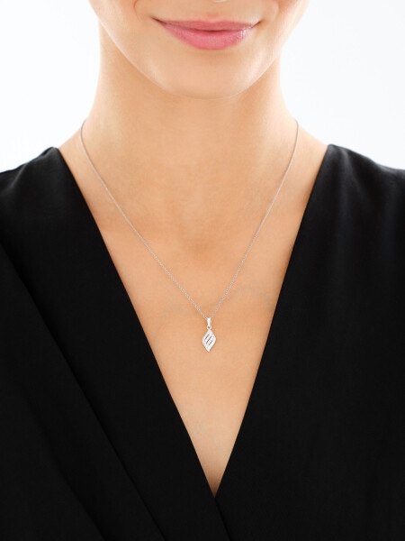 Zawieszka srebrna z cyrkoniami