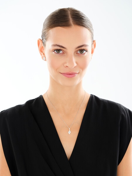 Zawieszka srebrna z cyrkoniami