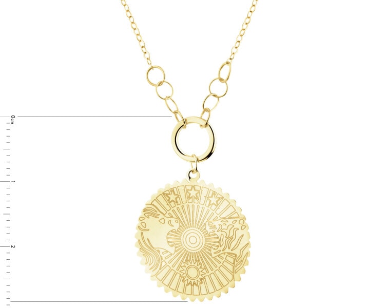 Złoty naszyjnik - Lwy Słońca, Perski symbol mocy