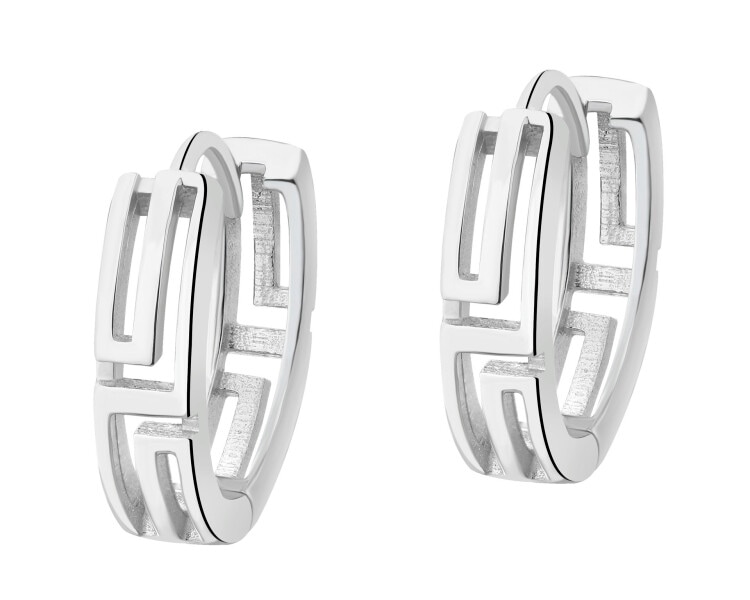 Kolczyki srebrne - koła