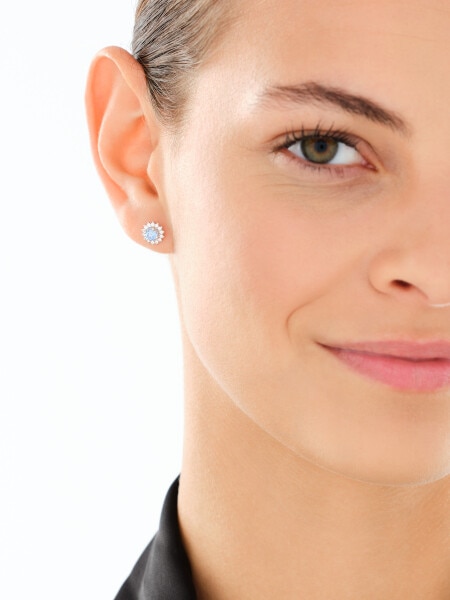 Kolczyki srebrne z cyrkoniami