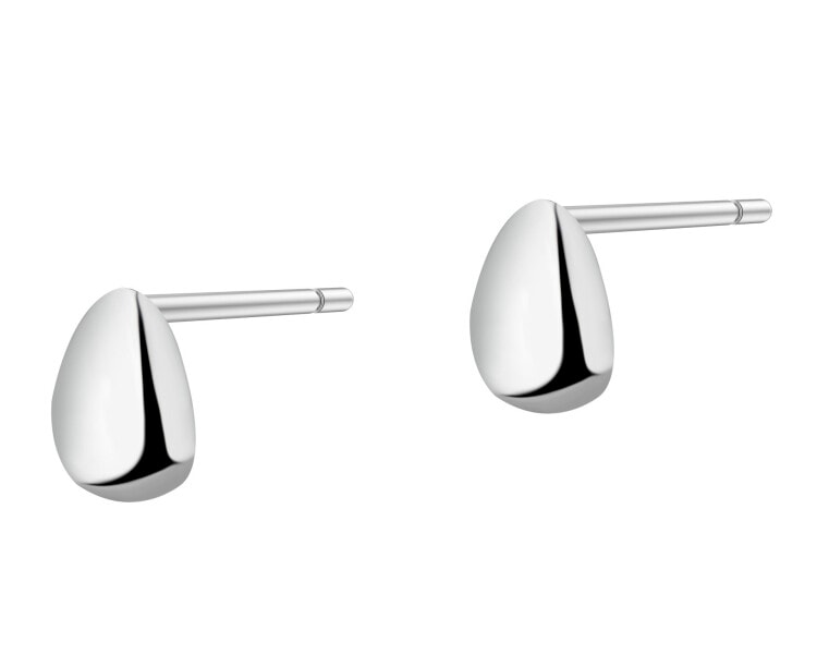 Kolczyki srebrne - łezki