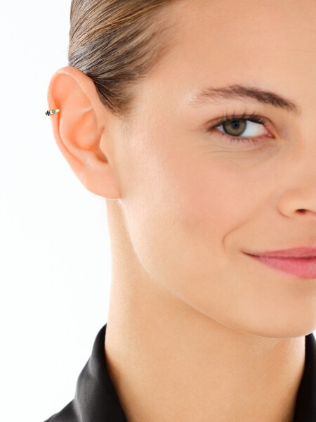 Nausznica srebrna z cyrkoniami