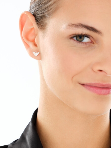 Kolczyki srebrne - motyle