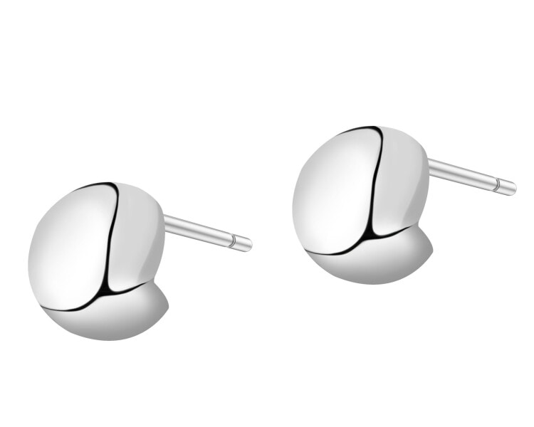 Kolczyki srebrne - kulki