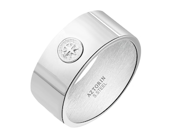 Náramek z ušlechtilé oceli - kompas