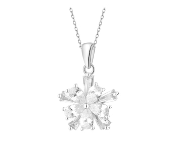 Zawieszka srebrna z cyrkoniami