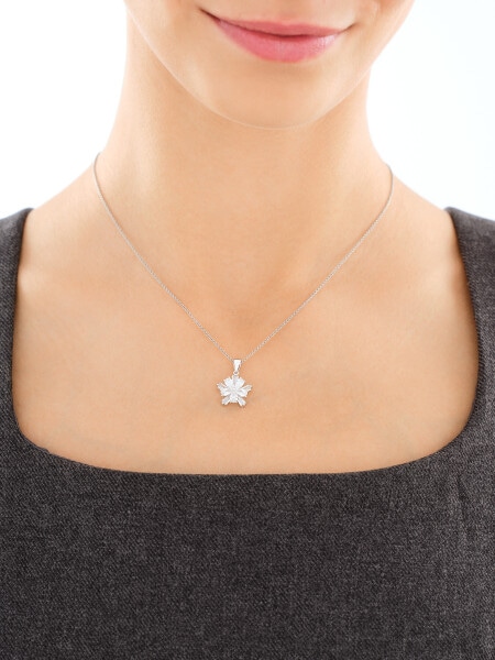 Zawieszka srebrna z cyrkoniami