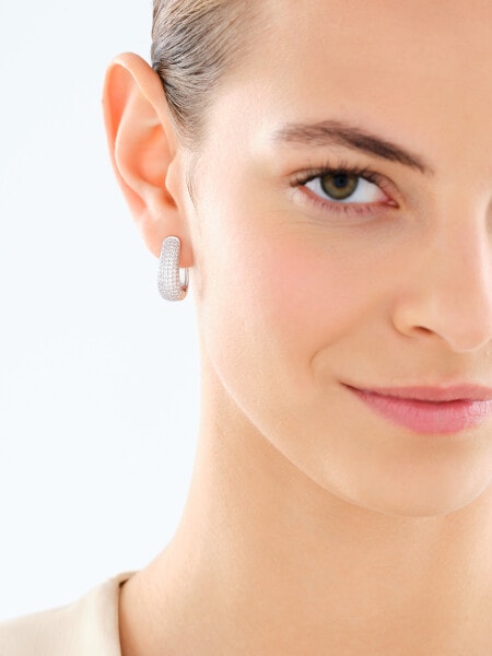 Kolczyki srebrne z cyrkoniami