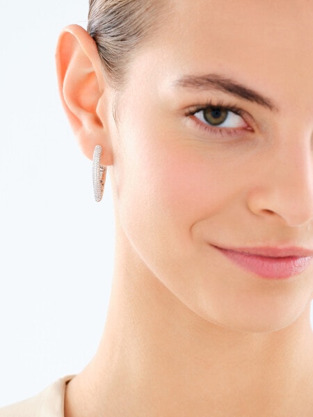 Kolczyki srebrne z cyrkoniami