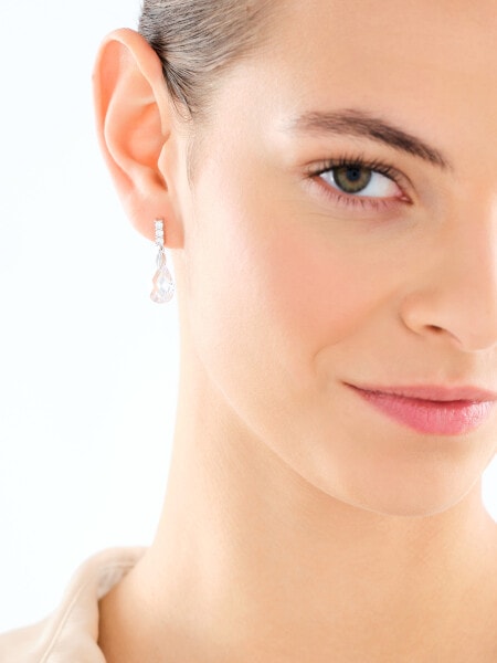 Kolczyki srebrne z cyrkoniami