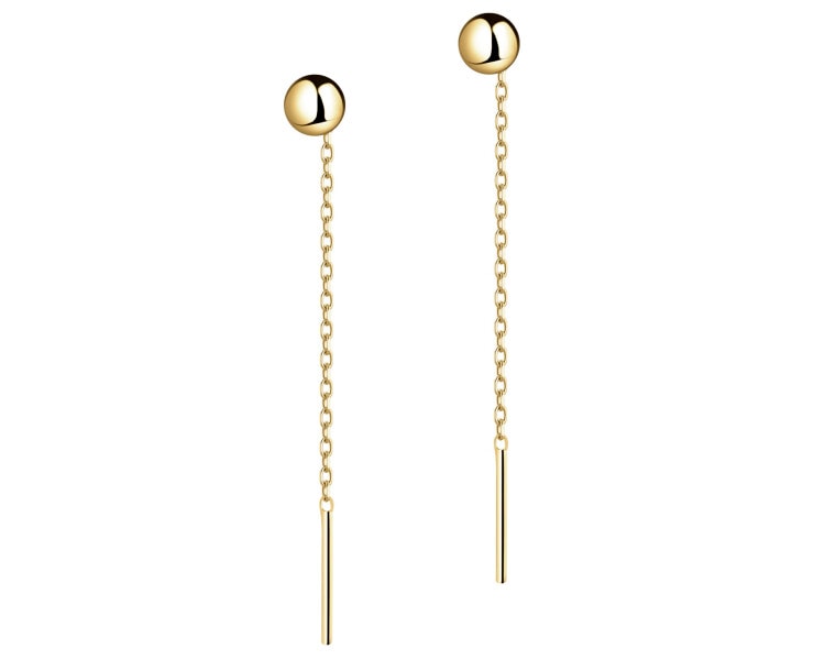 Kolczyki srebrne - kulki