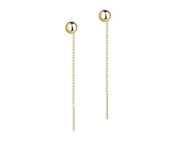 Stříbrné náušnice - kuličky