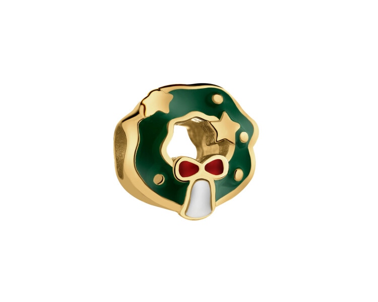 Gold-Plated Silver Beads For Kids Pendant