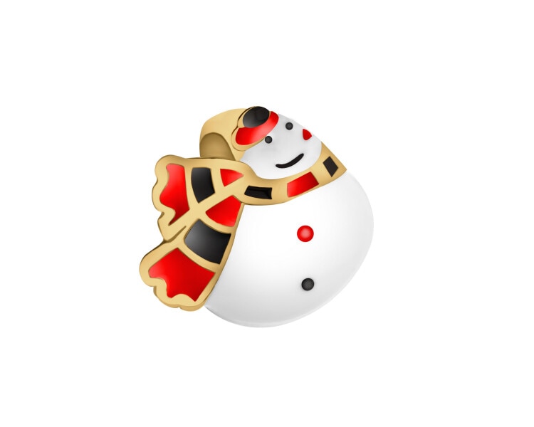 Gold-Plated Silver Beads For Kids Pendant