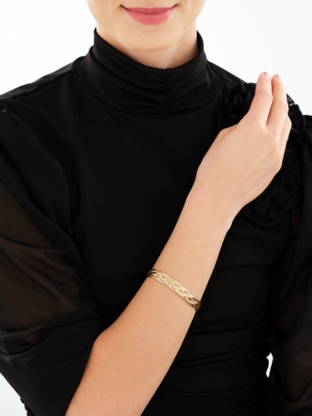 Złota bransoletka