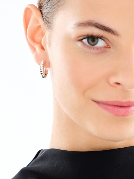 Kolczyki srebrne - koła