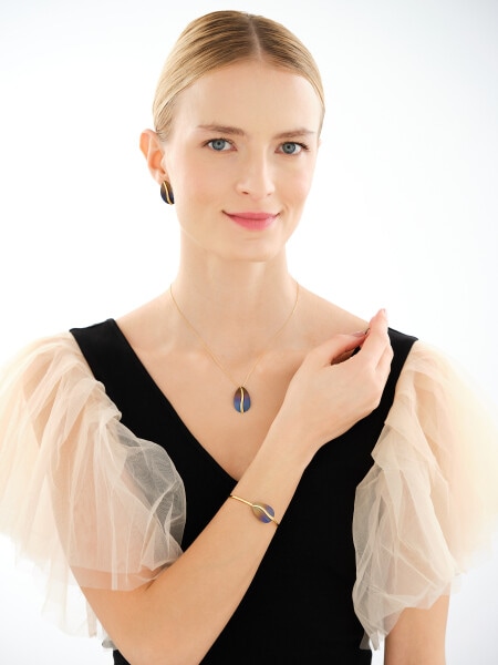 Naszyjnik ze srebra i tytanu