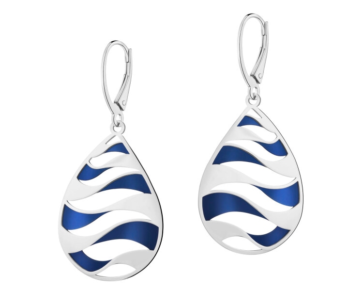 Kolczyki ze srebra i tytanu