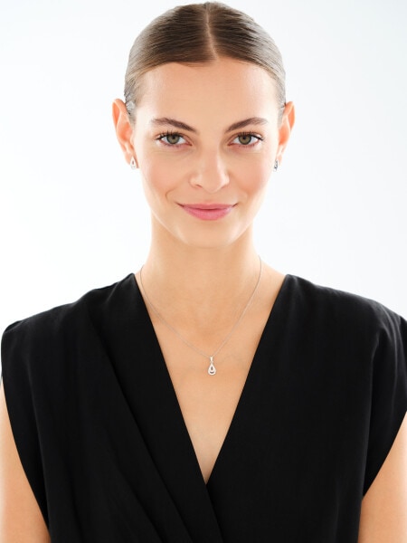 Zawieszka srebrna z cyrkoniami