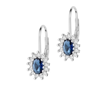 Stříbrné náušnice se zirkony
