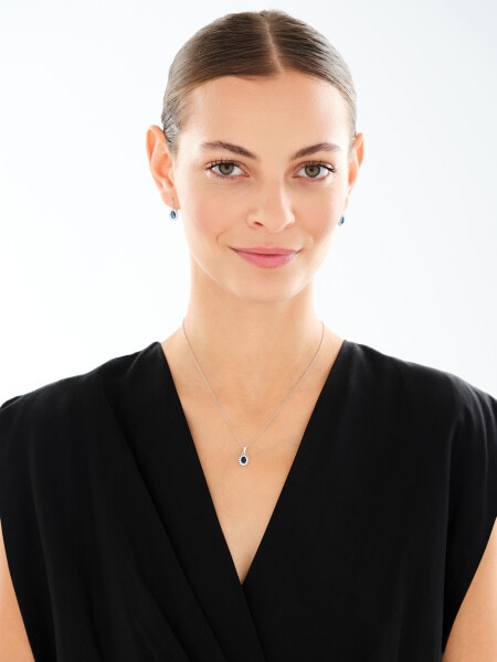 Kolczyki srebrne z cyrkoniami