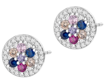 Stříbrné náušnice se zirkony