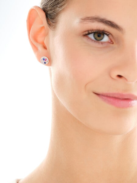 Kolczyki srebrne z cyrkoniami