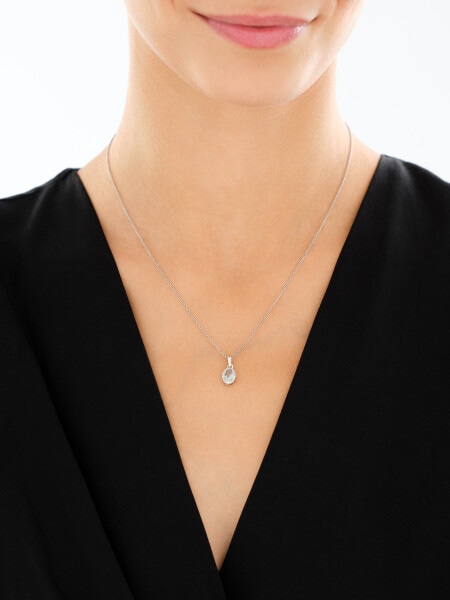 Zawieszka srebrna z cyrkoniami