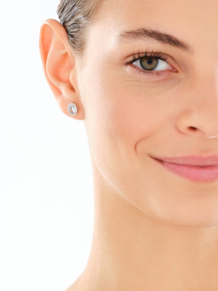 Kolczyki srebrne z cyrkoniami