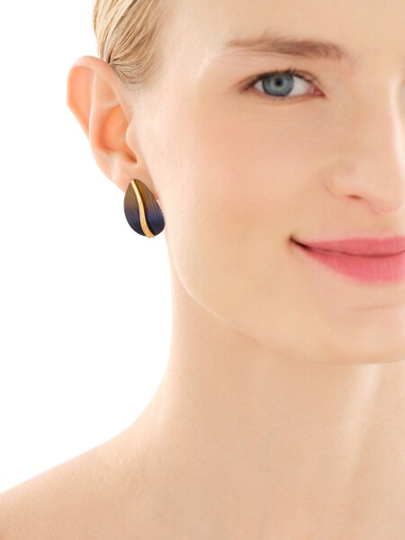 Kolczyki ze srebra i tytanu