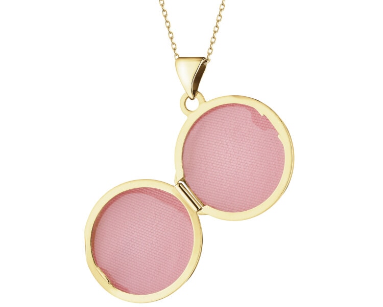 Zlatý přívěsek s diamanty - strom - 0,01 ct - ryzost 585