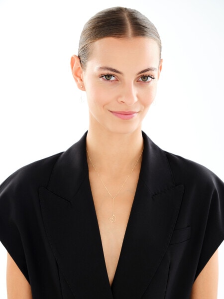 Złoty naszyjnik - serce