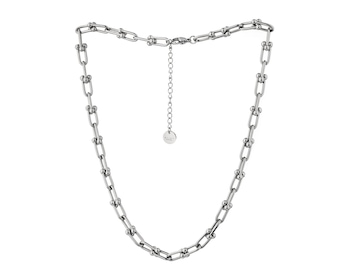 Naszyjnik ze stali szlachetnej - kulki