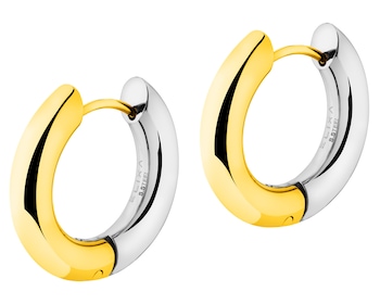 Náušnice z ušlechtilé oceli - kroužky