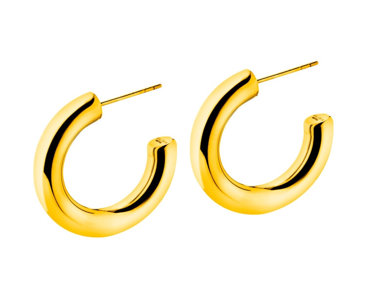 Kolczyki ze stali szlachetnej - koło