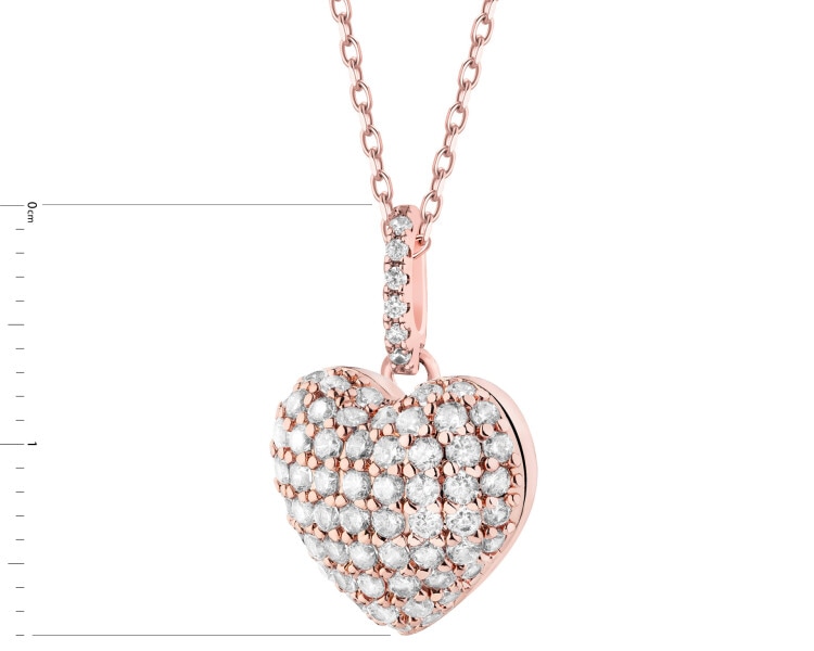 Gold-Plated Brass Necklace with Cubic Zirconia