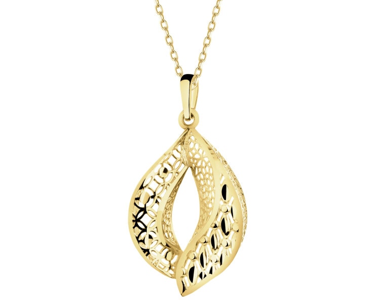 14 K Yellow Gold Pendant 