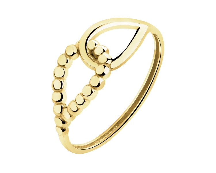 9 K Yellow Gold Ring 