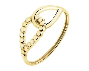 9 K Yellow Gold Ring 