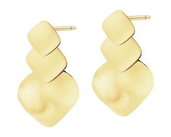 9 K Yellow Gold Dangling Earring 