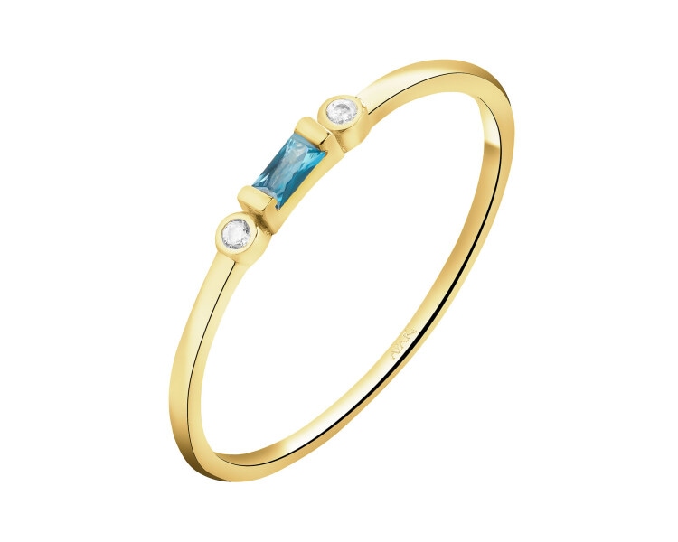 14 K Yellow Gold Band Ring