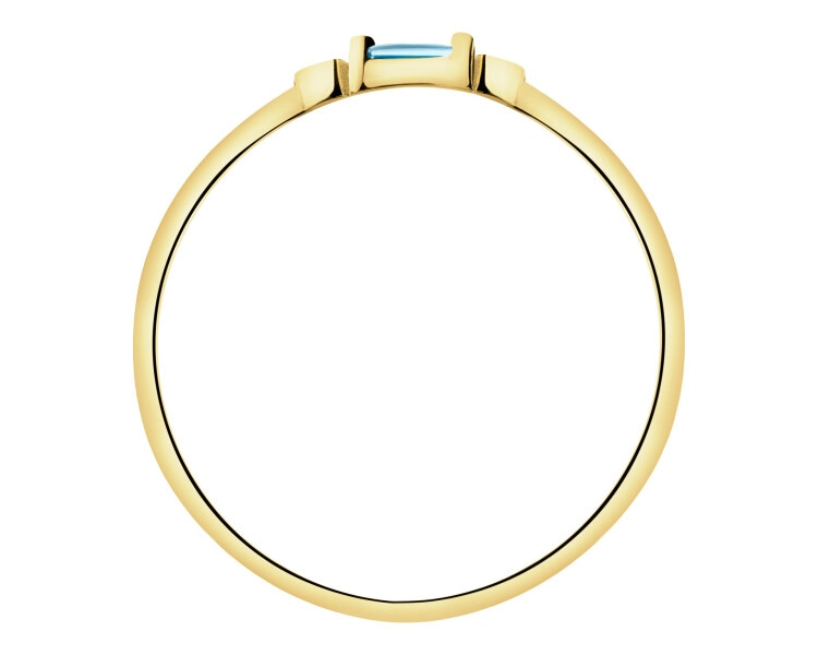 14 K Yellow Gold Band Ring